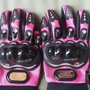 Sportbike riding gloves extra small